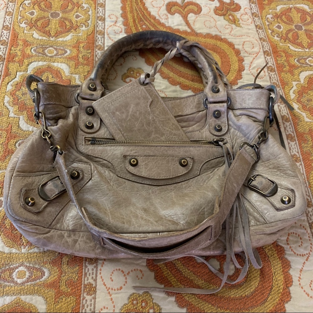 Balenciaga Motocross Classic Town shoulder bag